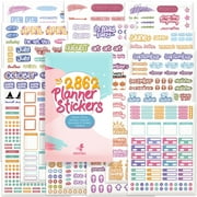 Planner Stickers - Value Pack 40 Sheets/2682 Planner Stickers and Accessories
