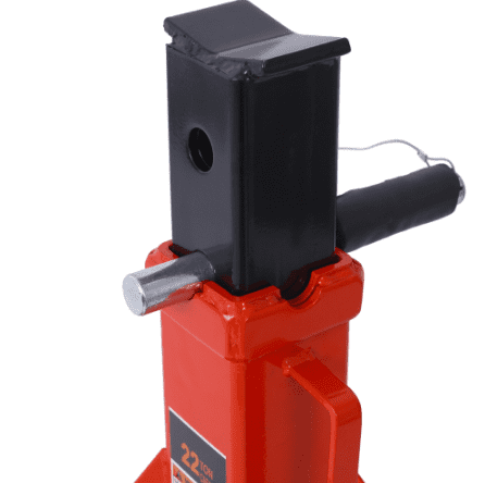 22 Ton/44,000 lb Heavy Duty Pin Type Professional Car Jack Stand with Lock, Red