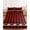 Red, variant on Twin Sze Fitted Sheet Set - Red Black Plaid 2 Piece Bedding Sets 16" Deep Pocket Fitted Sheet with 1 Pillowcase, Country Vintage Bear Buffalo Gingham Brushed Microfiber Hotel Luxury Bed Sheets