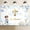Blue, variant on 7x5ft God Bless Baptism Backdrop Blue Floral Mi Bautizo First Holy Communion Christening Background Religious Bible Church Events Baby Shower Party Decoration Banner Photo Booth Props