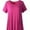 Fushia, variant on Plus Size Casual T Shirt for Women Flowy Swing