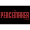 thumbnail image 2 of Junior's Peacemaker Red Classic Logo  Graphic Tee Black Small, 2 of 3