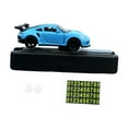 thumbnail image 3 of Yinanstore 1/64 Car Model Toy with Parking Number Plate Ornament Automotive Accessories Blue, 3 of 8