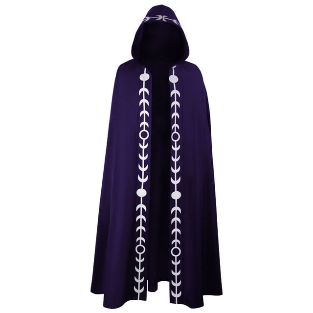 Capa con capucha de talla grande, 5 colores, estilo renacentista medieval, para Halloween, iglesia, sacerdote, cosplay