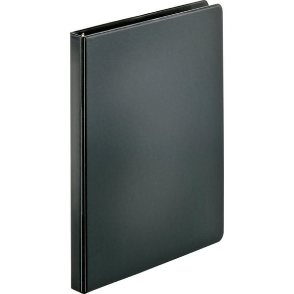 Business Source, BSN28526, Basic Round Ring Binders, 1 Each, Black