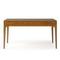 thumbnail image 2 of Simpli Home Harper SOLID HARDWOOD Mid Century Modern 60 inch Wide Desk in Light Golden Brown, 2 of 8