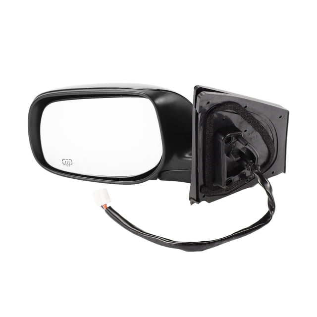 Reemplazo de Espejo de Puerta Lado Izquierdo Unique Bargains Espejo Retrovisor para Toyota Corolla 2009-2013 No.8794012D80 Negro Brillante Ajuste de Espejo Eléctrico