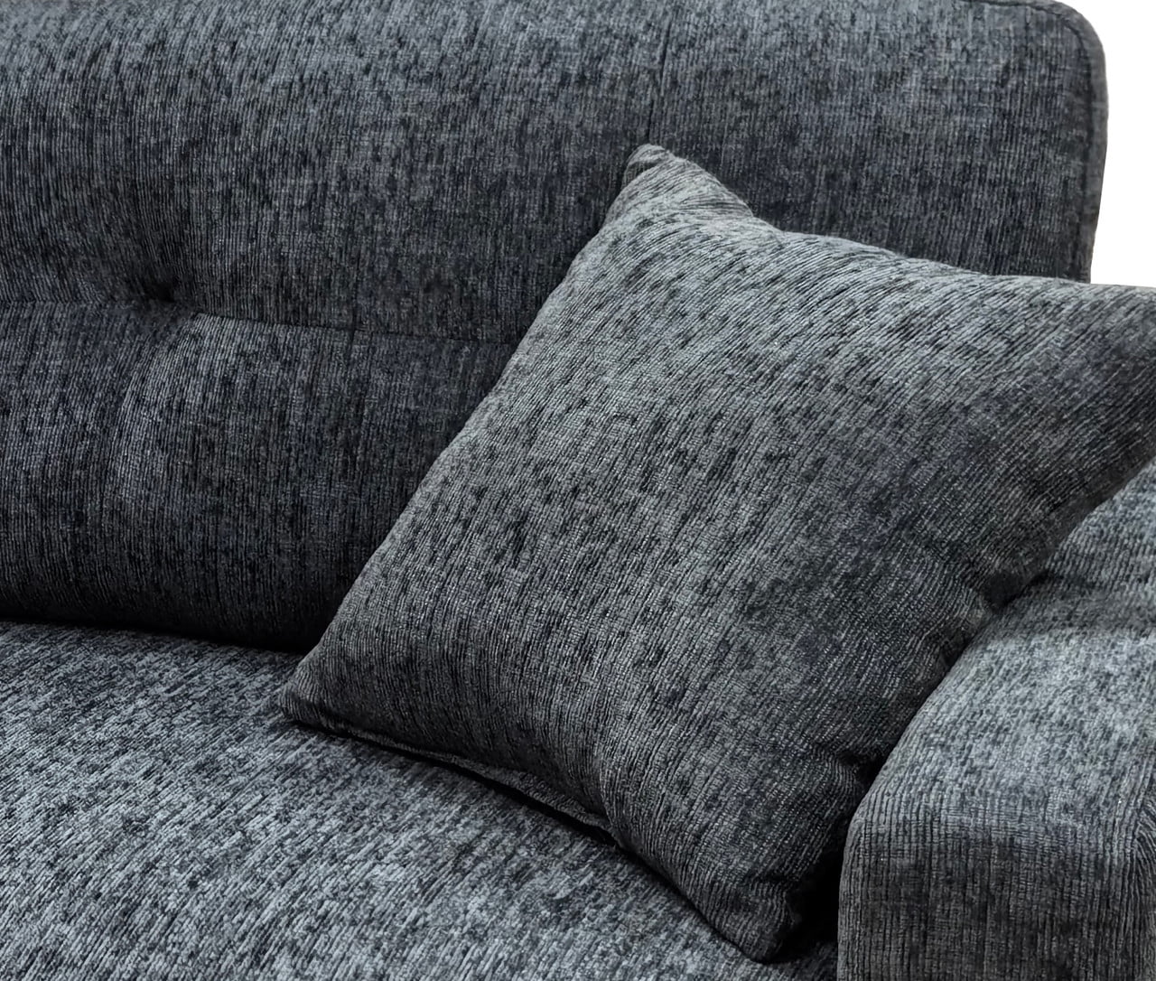 Timbernest 67.7" Loveseat Sofa, Mid-Century Loveseat Couch with Wooden Legs, Blue Gray Tufted Upholstery