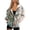 Boho Mandala Hummingbird, variant on Cute Panda Sunflower Print Women Zip Up Hoodies Oversized Long Sleeve Sweatshirts Pullover Hooded Jacket Y2K Hoodie with Pocket Fall Winter Outfits, Size XL