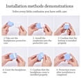 thumbnail image 4 of Anti Lose Luxury Dust Proof Slim Silicone Case Cover Protective Case Wireless Earphones Pouch Headphone Accessories GREY, 4 of 8