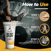 Friction Labs Secret Stuff Quick Grip Liquid Chalk for Athletes Skin Rock Climbing, Weightlifting, Gym, Tennis Pro Athletes Best Workout Chalk, 75mL