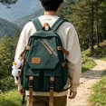 thumbnail image 2 of Large Capacity Minimalist Nylon Backpack Casual Trendy Travel Daypack for College Women Men, 2 of 5