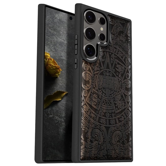Funda de teléfono Carveit Wood para Samsung Galaxy S25 Ultra