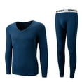 thumbnail image 4 of Men's Thermal Underwear Set Stretch Slim Fit Reversible Base Layer for Cold Weather Comfort and Warmth, 4 of 4