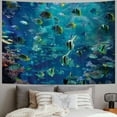 thumbnail image 2 of Orinice Fish Tapestry Wall Hanging Unique Style Graphic Tapestries Home Wall Decor Art for Living Room Bedroom Apartment Farmhouse Dorm 60x50inch, 2 of 6