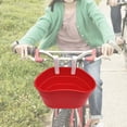 thumbnail image 6 of Multifunction Children Bike Storage Basket Detachable Comfortable Front Handlebar Sundries Container for Outdoor Cycling Picnic Boys Red, 6 of 10
