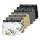 thumbnail image 1 of JACK&JONES Calzoncillos bóxer para hombre, lote de 7 - JACABSTRACT TRUNKS 7 PACK, algodón elástico Negro/gris/caqui/blanco S (Small), 1 of 7