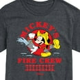 thumbnail image 3 of Disney - Firefighter Mickey - Fire Crew - Men's Short Sleeve Graphic T-Shirt, 3 of 5