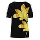 thumbnail image 5 of Blusa de camiseta informal con estampado de manga corta y cuello redondo de verano para mujer a la moda Fridja  hjk2077, 5 of 5