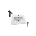 thumbnail image 1 of DROP Bath and Kitchen DR091403 Bathroom Vanity Top Set, 1 of 4