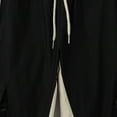 thumbnail image 5 of Rvwovn Men's Skinny Tapered Joggers, Side Pockets Cargo Sweatpants with Drawstring Casual Jogging Wear, 5 of 7