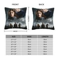 thumbnail image 4 of Throw Pillow Covers 20"x20" Inch, Twilight Decorative Pillow Case for Sofa Couch Chair Bedroom Modern Decor, 4 of 7
