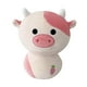 thumbnail image 5 of Lindo muñeco de peluche de vaca, juguete de peluche suave y abrazable. Rosa, 5 of 9