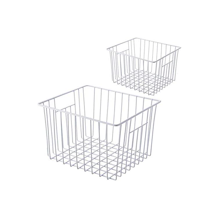 Freezer Wire Storage Organizer Basket, Open Refrigerator or Freezer