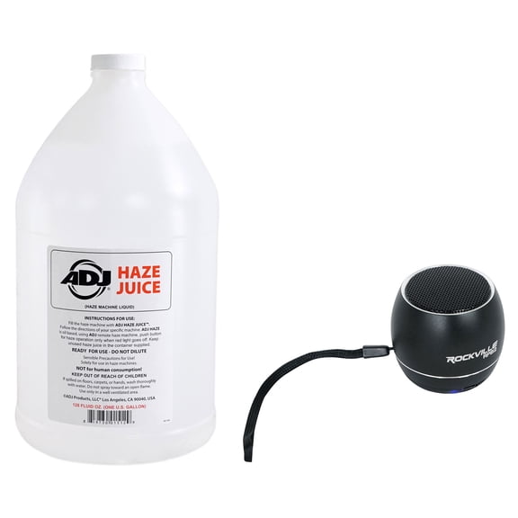 American DJ ADJ Haze Fluid Juice Liquid Gallon   Portable Bluetooth Speaker