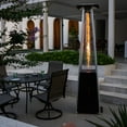 thumbnail image 5 of OuterMust Pyramid Patio Heater 48,000 BTU Outdoor  Propane Heater with Wheels,Black, 5 of 10