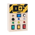 thumbnail image 1 of LED Switch Busy Board Early Educional Toy Learning Activities Sensory Board, 1 of 8