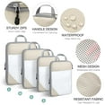 thumbnail image 4 of Livhil 6 Set Compression Packing Cubes for Suitcases, Travel Accessories Suitcase Organizer Bags Set, Accessories Bags Packing Cubes for Travel Luggage Organizer Women Men, 4 of 7