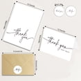 thumbnail image 2 of ZZAIXHL 10-pack Graduations Thank You Cards with Envelopes & Matching Stickers Design Perfect for Business Weddings Baby & Showers, Graduations & Funerals., 2 of 6