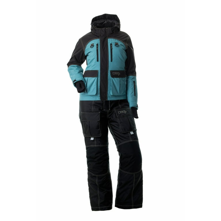 DSG Outerwear Arctic Appeal 2.0 Ice Fishing Jacket, Dusty Teal, Large 
