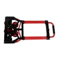 thumbnail image 3 of findmall Flat 330lbs Folding Stair Trolley Carbon Steel Red 4" TPR Wheels, 3 of 7