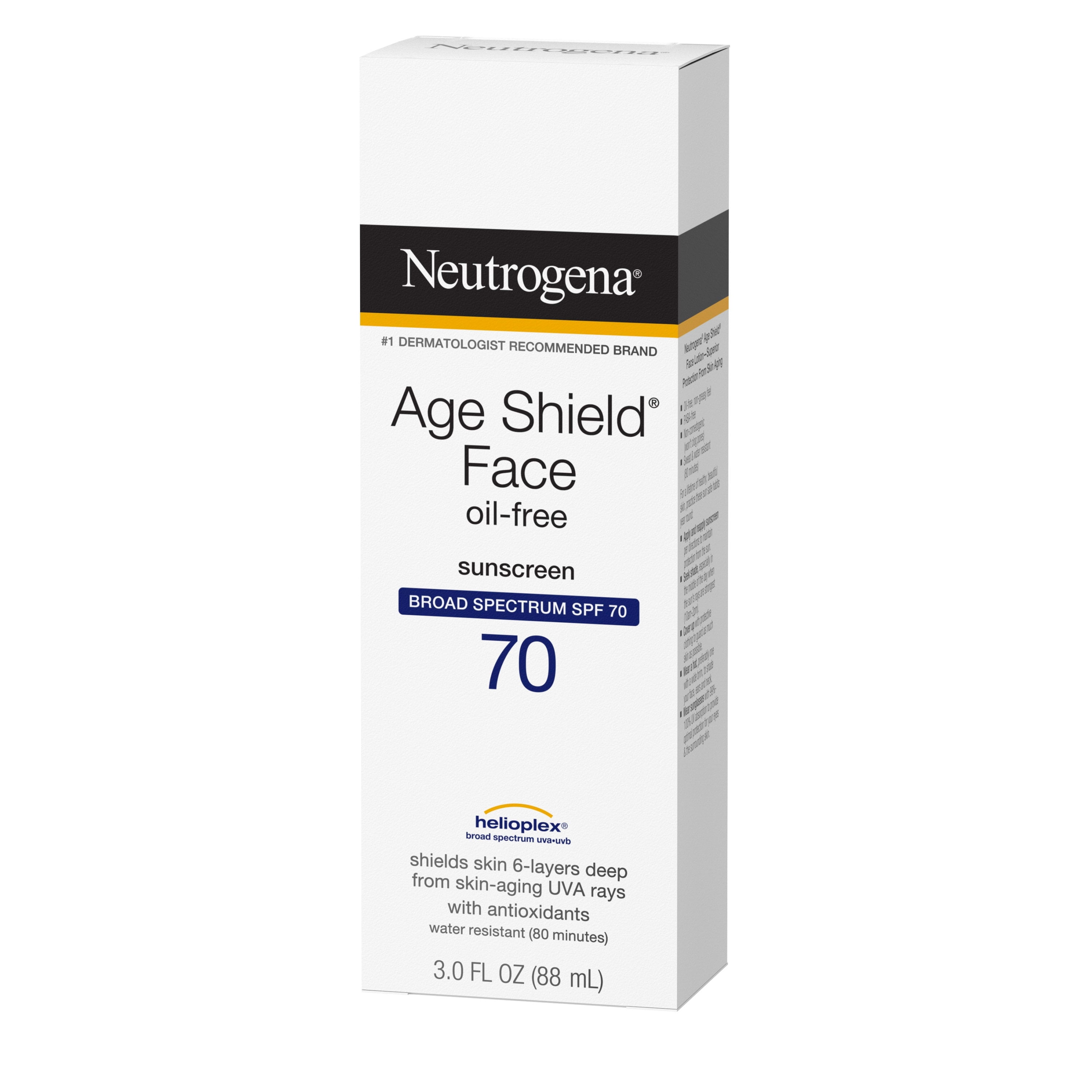 neutrogena face shield spf 70
