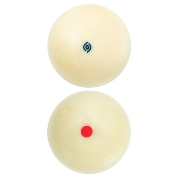 UPGRATOR 2 Pcs Balle de Queue de Billard avec Visualisation pour Pratique de Billard