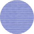 thumbnail image 1 of Ahgly Company Machine Washable Indoor Round Transitional Royal Blue Area Rugs, 3' Round, 1 of 7