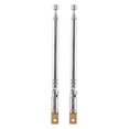 thumbnail image 1 of 2PCS Replacement 25.4cm 10Inch 5 Sections Telescopic Antenna Aerial for Radio TV, 1 of 5