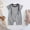 Gray, variant on Lenago Baby Girls Boys Rompers Jumpsuits Infant Cute Cartoon Pattern Short Sleeved Romper Bodysuits Playsuits