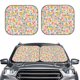thumbnail image 2 of Balery Watercolor Wildflowers Parasol para parabrisas de coche de 2 piezas | Parasol plegable para parabrisas delantero de coche para la mayoría de sedanes-Small, 2 of 6