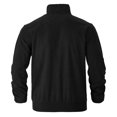 thumbnail image 6 of Stralyhd Corduroy Jackets for Men Button Front Long Sleeve Lightweight Shacket Relaxed Fit Fall Outwear Black 2XL, 6 of 8