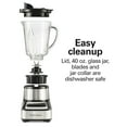 thumbnail image 4 of Hamilton Beach Wave Crusher Blender For Smoothies With 40 Oz Glass Jar and 14 Functions, Ice Sabre Blades & 700 Watts for Consistently Smooth Results, 4 of 8