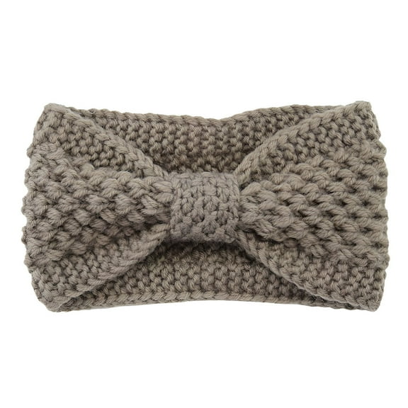 TELOLY Headbands for Women,Yarn Wide Headband,Headbands for Women Trendy,Khaki