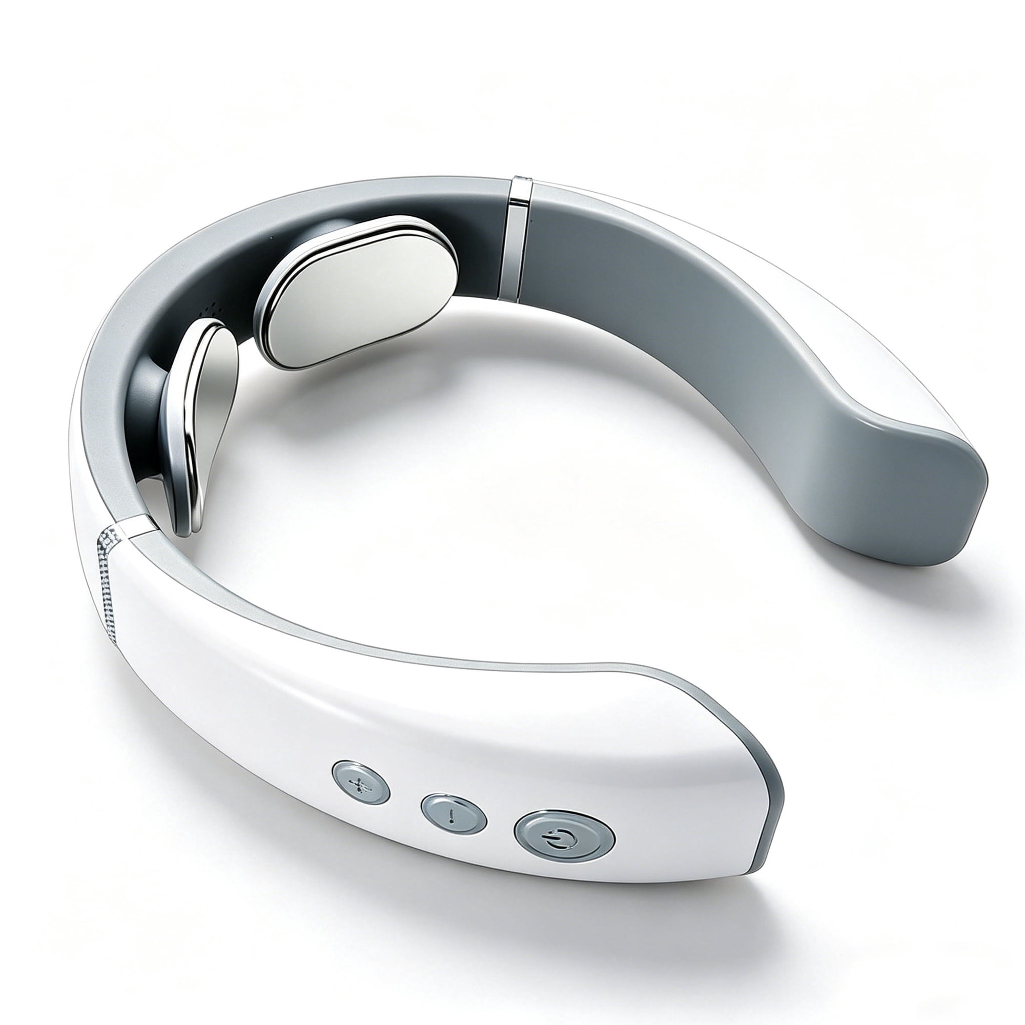 Neck Massager with TENS EMS Technology, 19 Intensities Dual - TENS Unit by Unbranded for Pain Relief