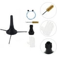 thumbnail image 3 of Raindrops 3 Sets Trombone Cleaning Kit Cornet Musical Instrument Maintenance Accessory, 3 of 8