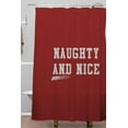 thumbnail image 2 of 2020 Shower Curtain, 72" x 69", Leah Flores Naughty and Nice, 2 of 4