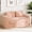Pink, variant on GOODONE Bean Bag Chair Sofa,Loveseat Sofa Couch with Pillows,Modern Soft Comfy Plush Boneless Sofa for Living Room and Apartments,No Assembly Required,Pink