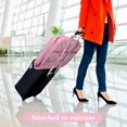 thumbnail image 3 of Bolsa de ropa Limoomil, resistente al agua, para viajes, rosa, 3 of 7