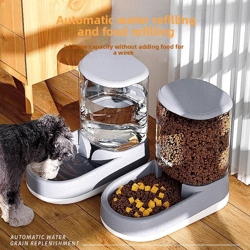 Pet dog water dispenser cat automatic feeder dog feeding water cat drinking water flowing water unplugged kettle supplies